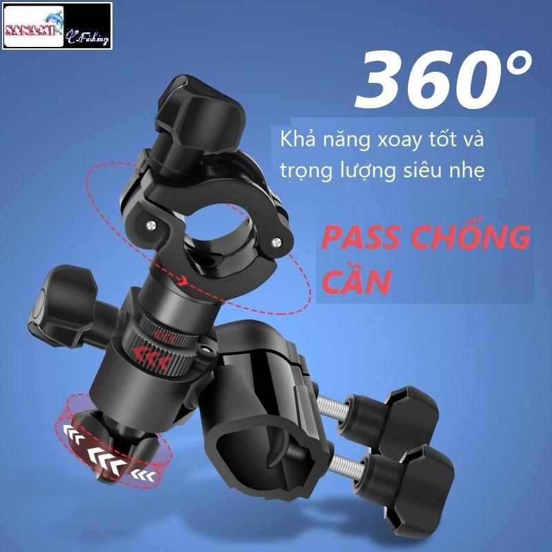 Combo Bộ Pat Gắn Ghế Săn Hàng Cao Cấp SLK-18 - Sanami Fishing