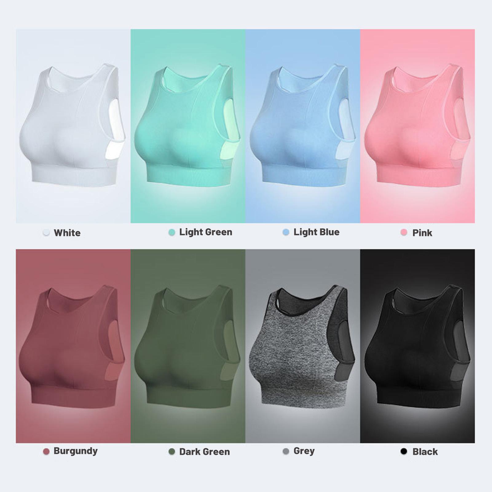 Áo ngực thể thao nữ có mút đệm đẩy ngực, chất liệu vải nylon mềm mại , nhanh khô,Thiết kế lưới nối và bảng thông gió thoáng khí.