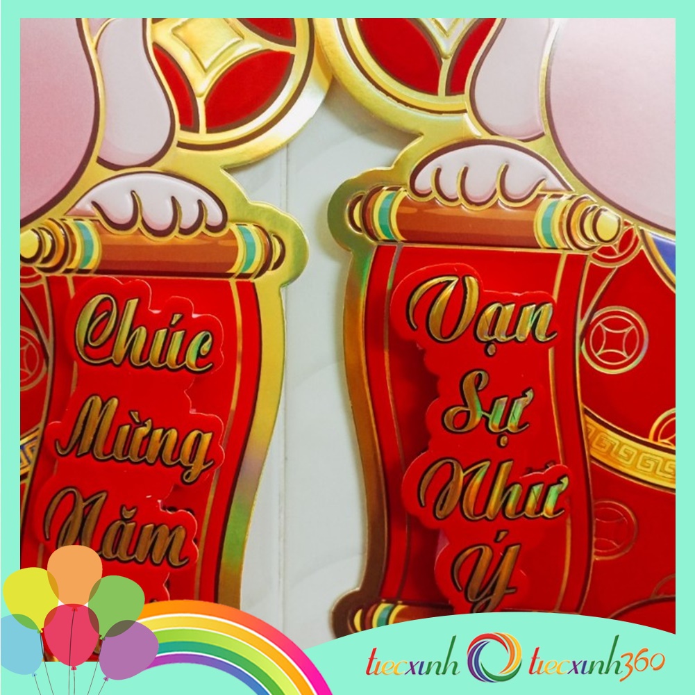 Hình thần tài chúc tết năm mới trang trí nhà cửa