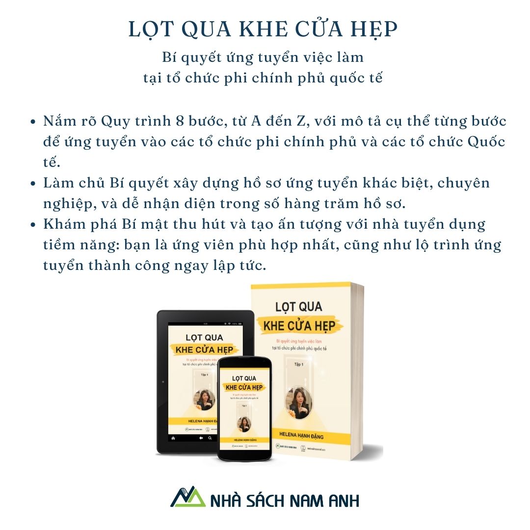 Sách - Lọt Qua Khe Cửa Hẹp - Tác Giả Helena Hạnh Đặng