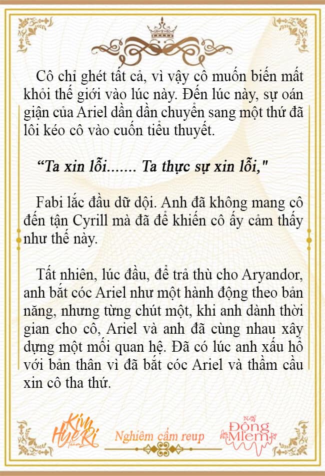 [novel 18+] ariel, thánh nữ dâm đãng chapter 45 5