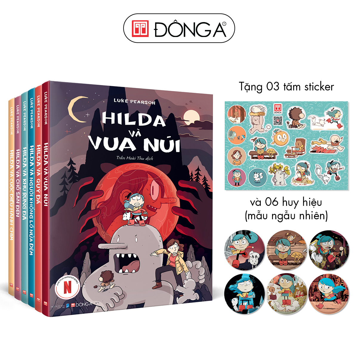 Combo 6 cuốn Hilda