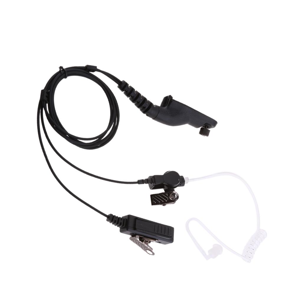 2Pin Acoustic Tube Headset Earpiece For  DP3600/3400 Walkie Talkie