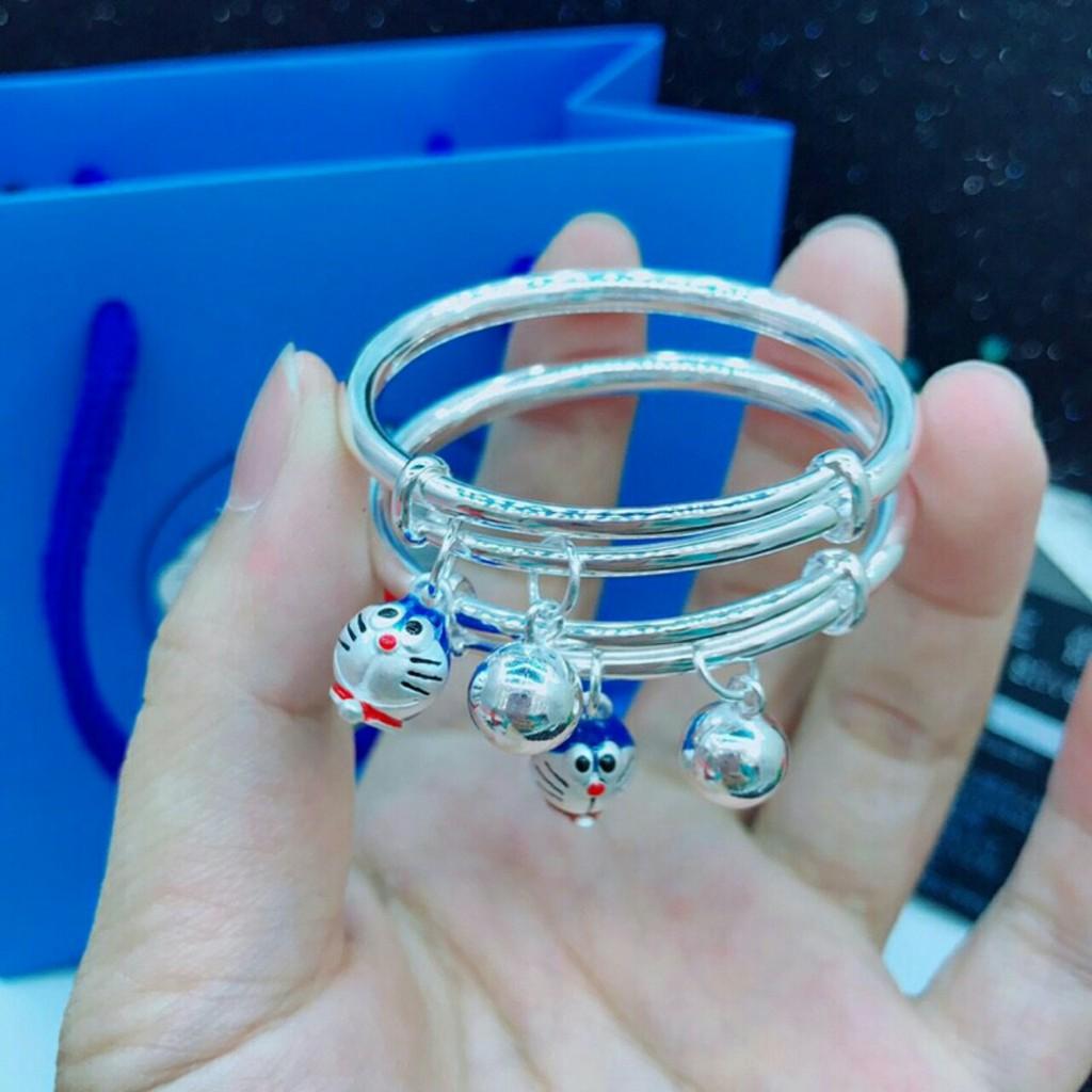 Lắc Tay Cho Bé Siêu Đẹp Chuẩn Bạc Ta 100% ẢNH THẬT