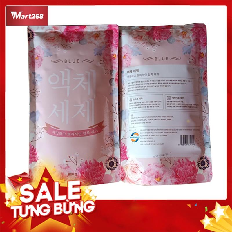 Nước Giặt Hàn Quốc 800ml 2 Trong 1 Giặt Và Xả Tiện Dụng, Mùi Hương Nhẹ Nhàng Dễ Chịu