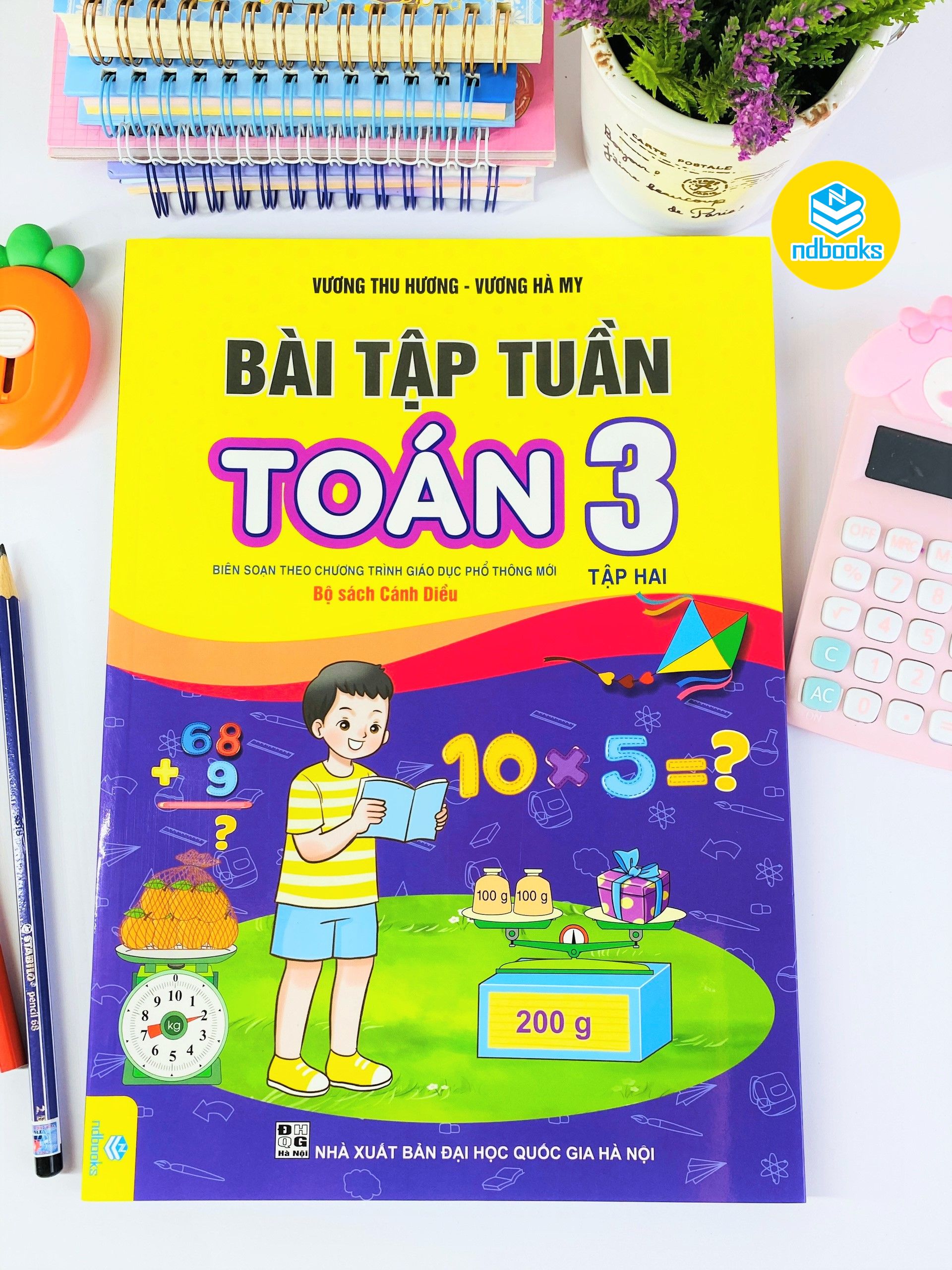 Sách - Bài Tập Tuần Toán 3 - Biên soạn theo chương trình GDPT mới - Cánh Diều - Ndbooks