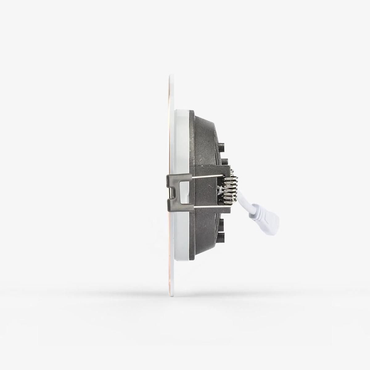 Đèn LED Rạng Đông Âm trần Downlight Viền vàng 110/9W Model: AT10 110/9W