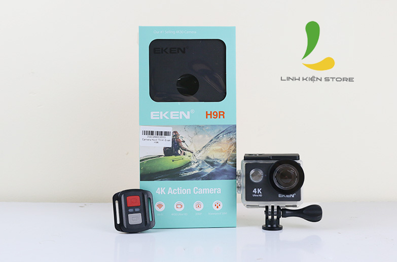 Combo camera hành trình Eken H9r – Bản mới nhất Version 8.1 - Hàng chính hãng