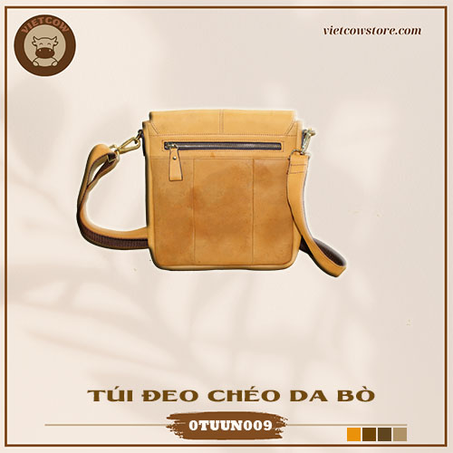 Túi Đeo Chéo Da Bò, Túi Đeo Chéo Tablet Da Bò Pullup_VietCow_0TUUN009