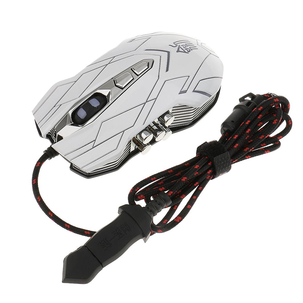 4000DPI Optical Ergonomic Gaming Mouse Mice 10 Buttons for PC Laptop