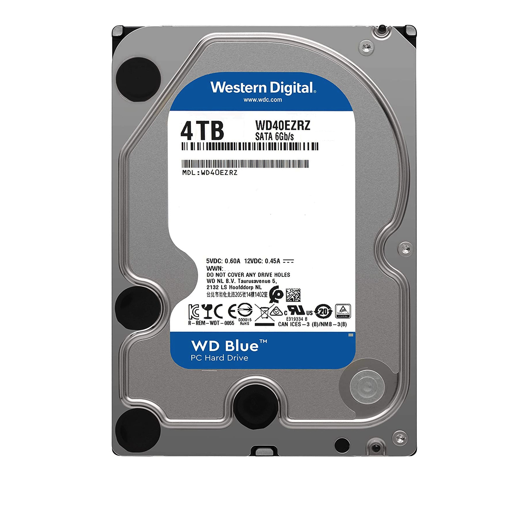 Ổ cứng gắn trong HDD Western Digital BLUE 4TB - Hàng nhập khẩu