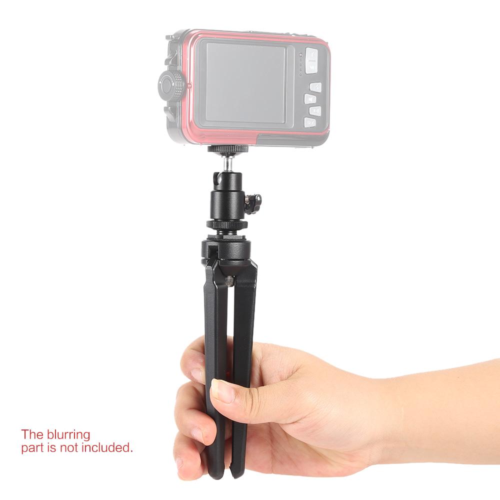Chân máy hợp kim nhôm di động mini có đầu xoay cho iphone Samsung LG
