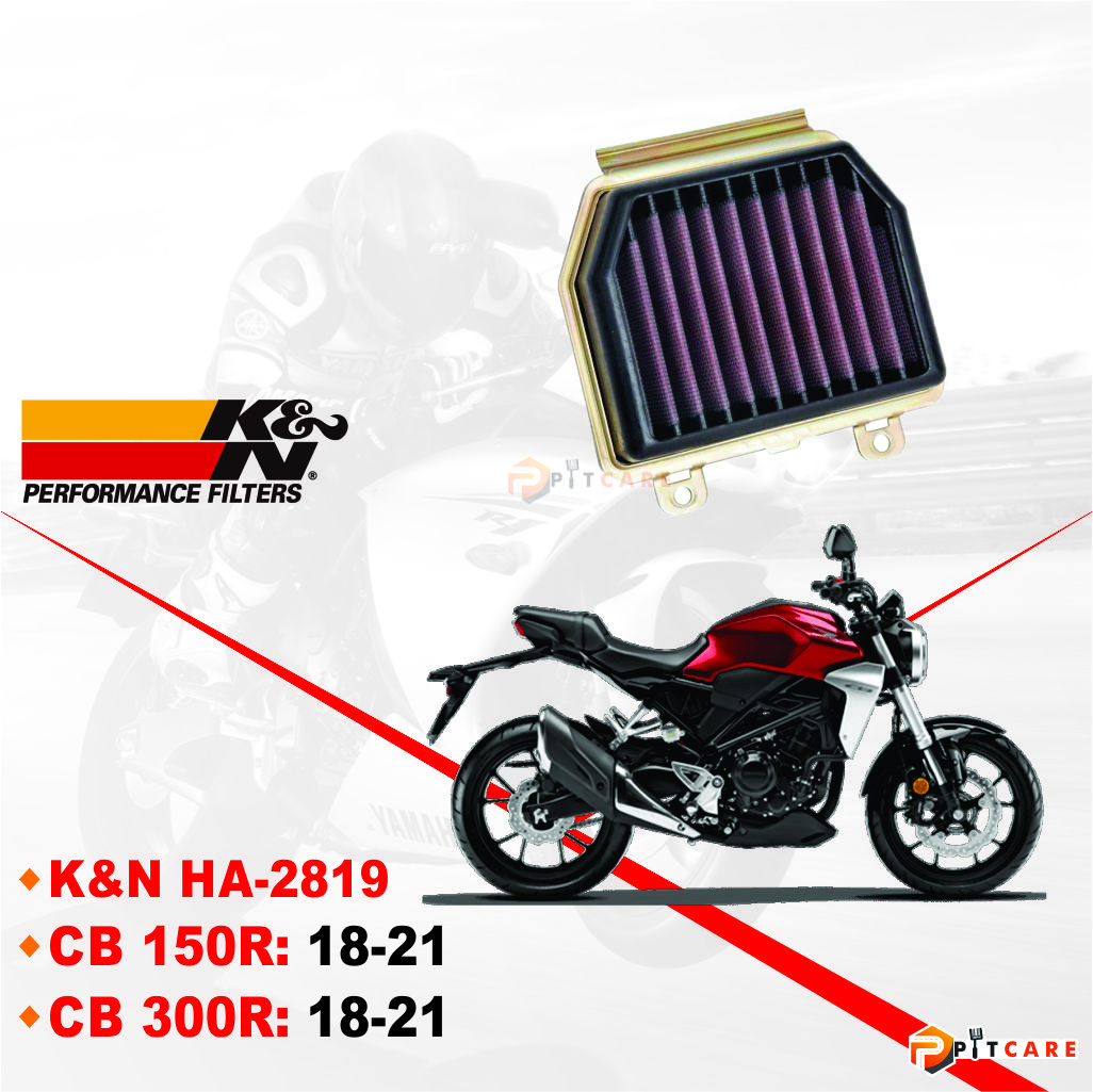 Lọc Gió K&amp;N Chính Hãng HA-2819 Cho CB150 CB300