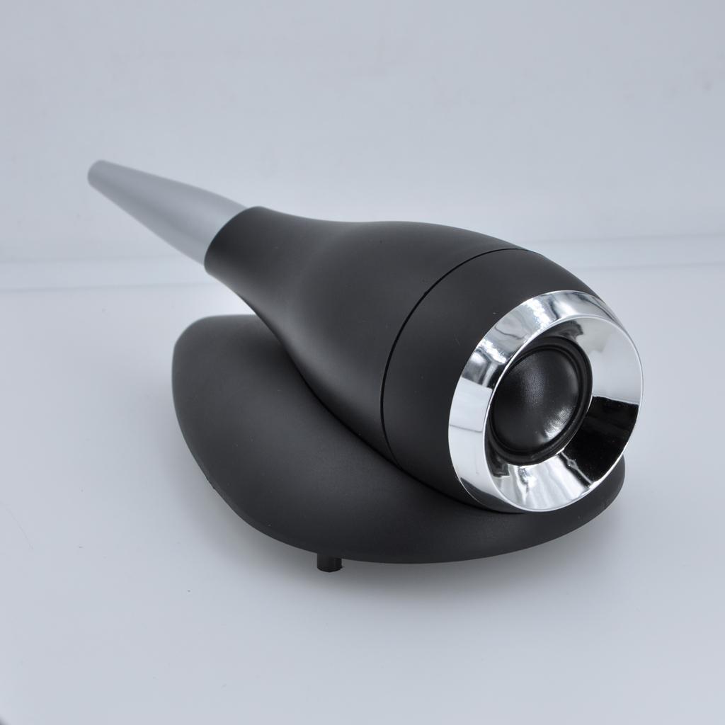 Premium Car Home Tweeter Speaker Enclosure Plastic Shell Cover Black