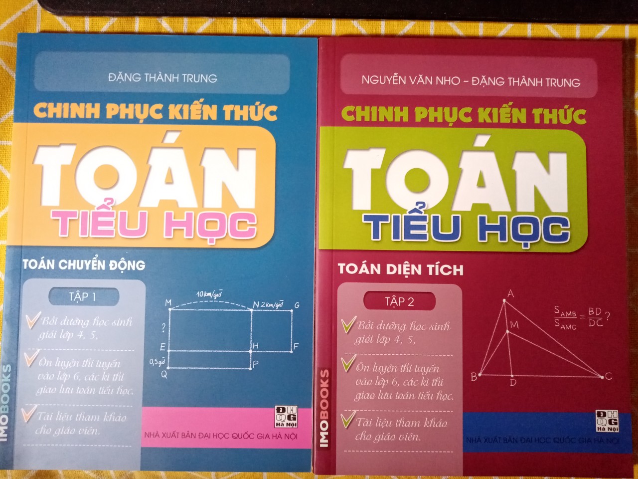 Combo Chinh phục kiến thức toán tiểu học (tập 1 &amp; tập 2)