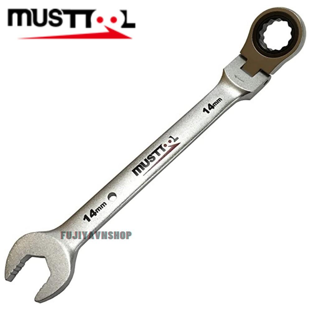 Cờ lê vòng miệng tự động đảo chiều Musttool MWF-14 12424