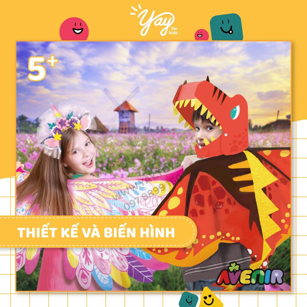 BỘ THIẾT KẾ VÀ BIẾN HÌNH CHO BÉ 5+ AVENIR