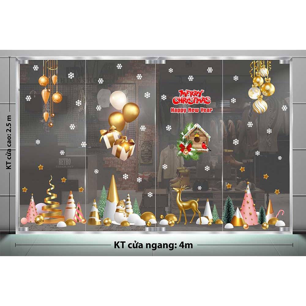 DECAL TRANG TRÍ GIÁNG SINH NOEL SỐ 109
