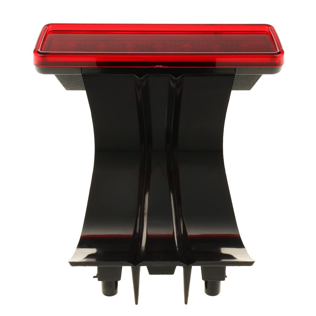 3rd Brake Red LED Light Red Lens Black Bracket for 07-17 Jeep JK Wrangler
