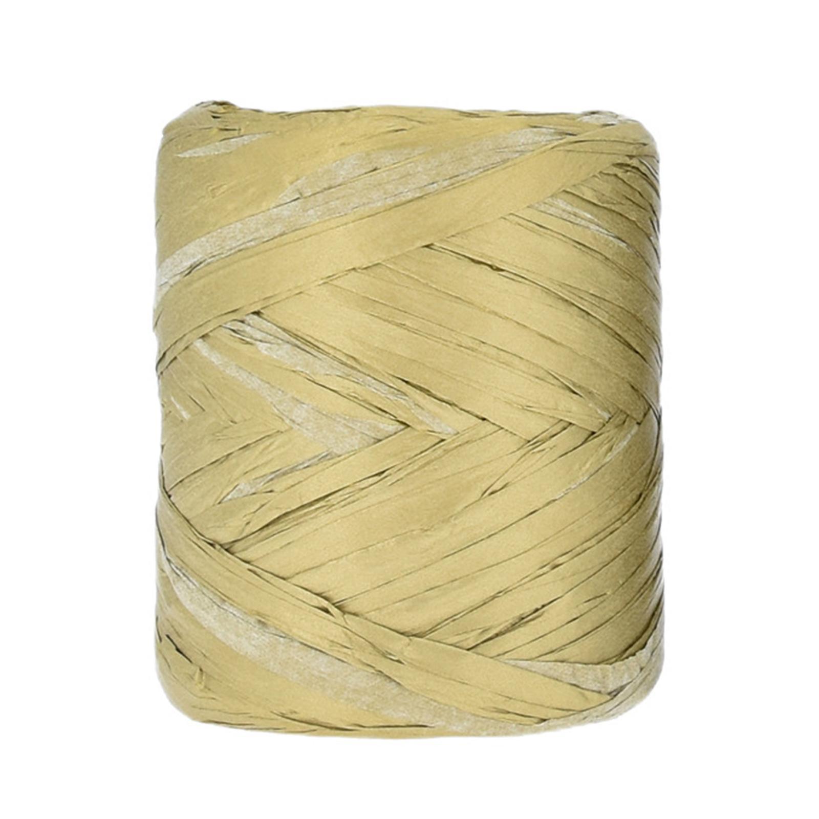 Raffia Paper Ribbon Packing Paper Twine Ribbon for Packing Wrapping Bouquets