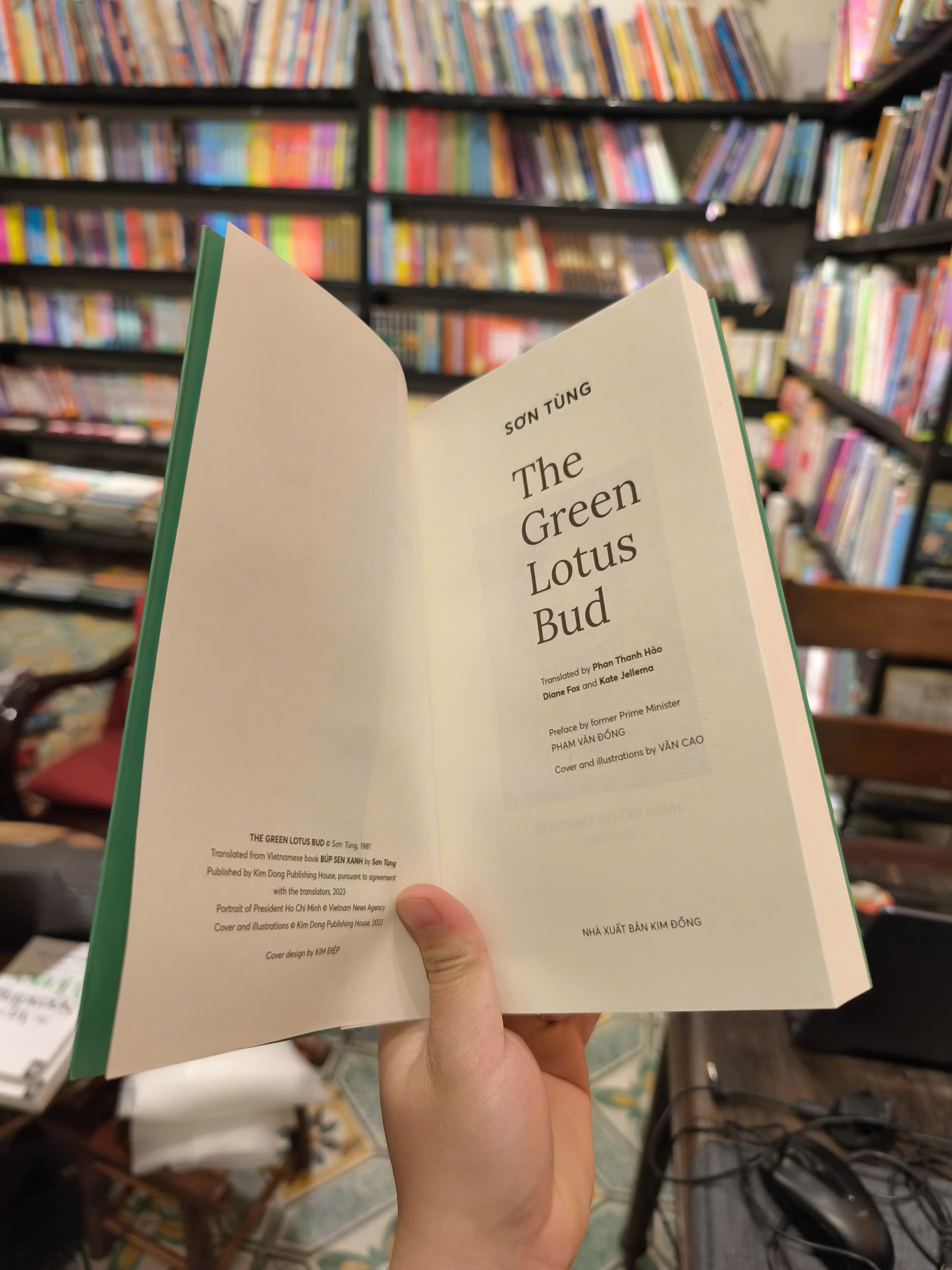 Sách - The Green Lotus Bud by Sơn Tùng - President Ho Chi Minh Life Story, Influential Vietnamese