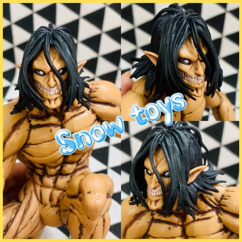 Mô hình Attack On Titan - figure nhận vật eren yeager - levi - titan quái thú - nữ nhân - khổng lồ -búa chiến