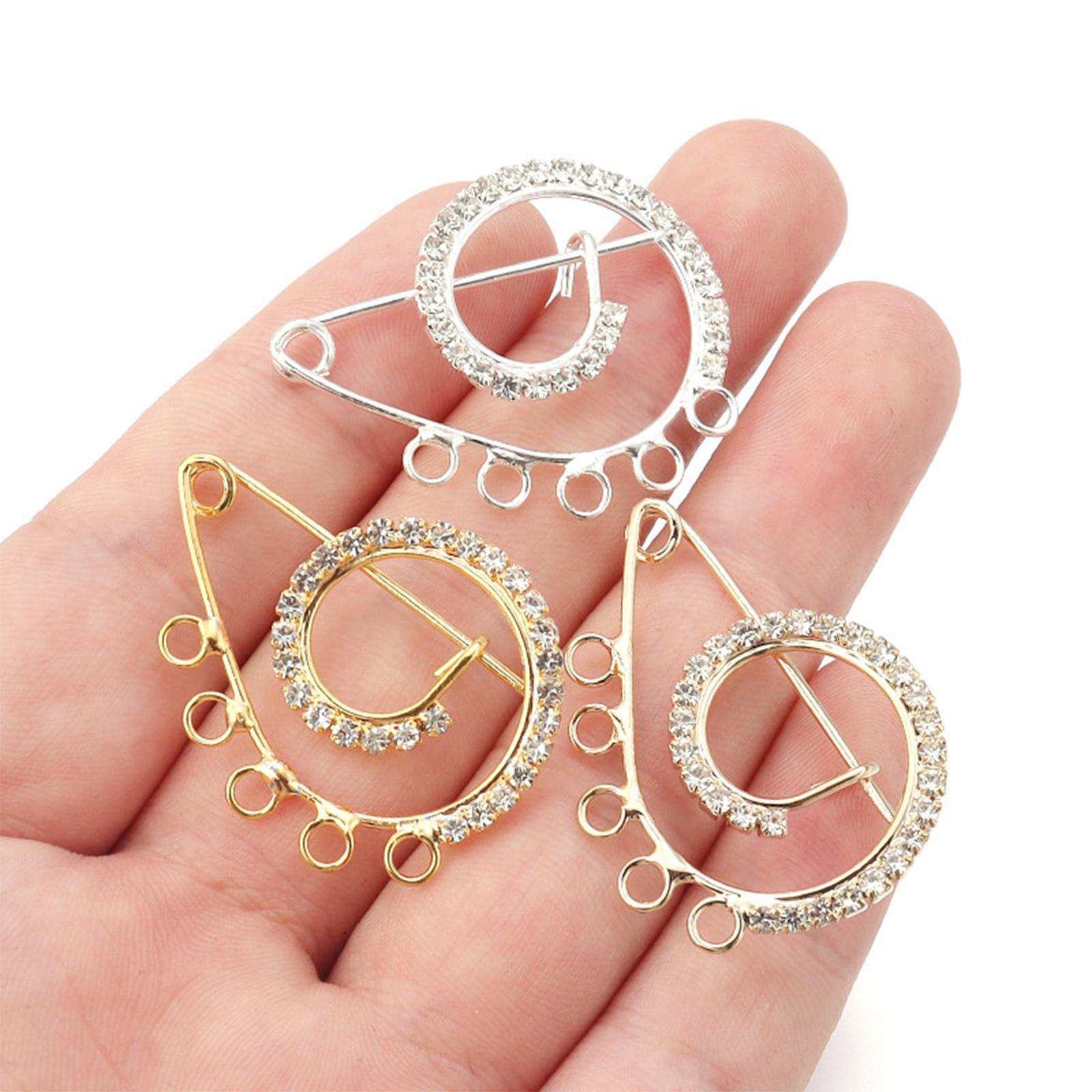 Clothes Chain Brooch Pin  Decor