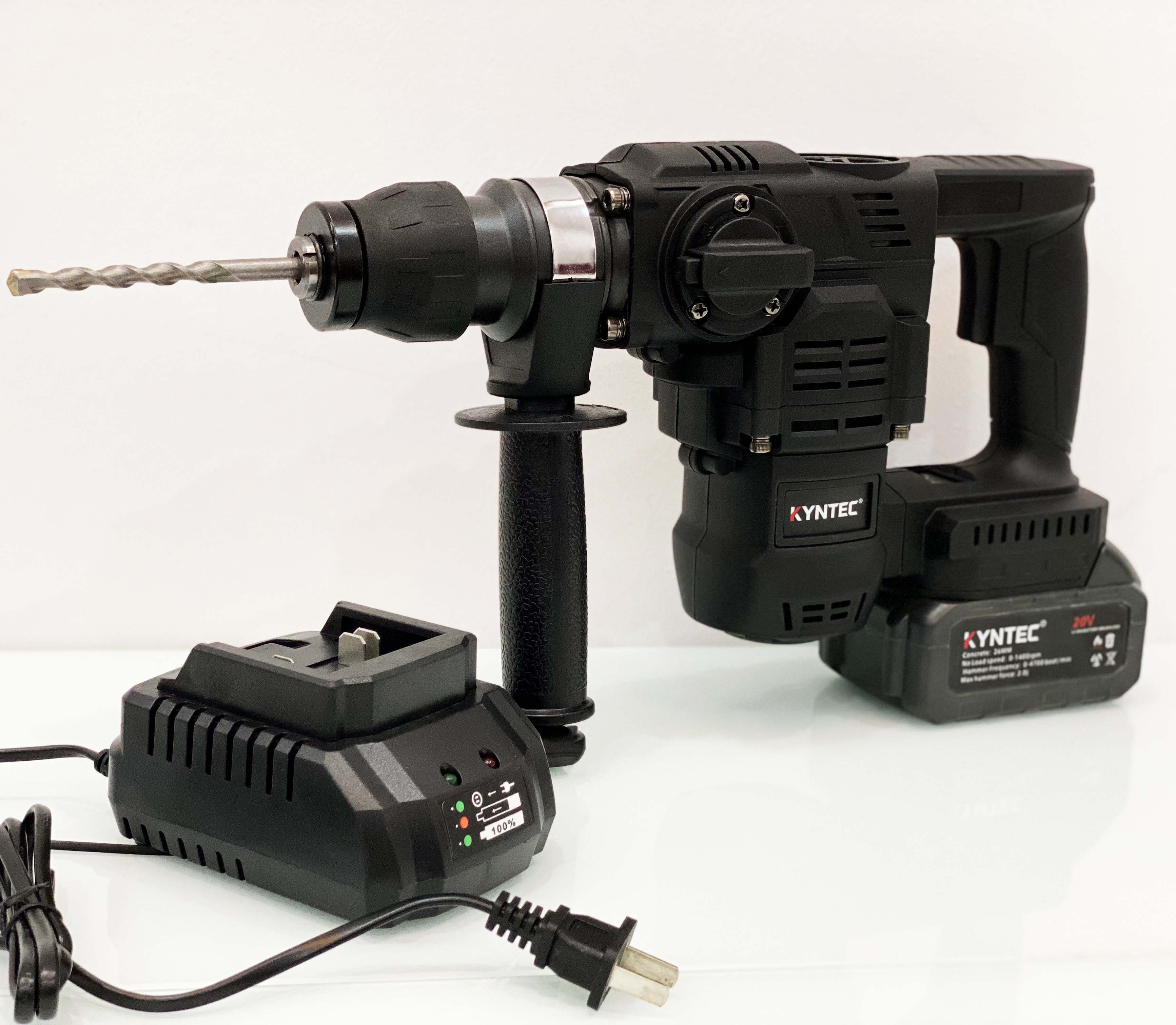 Máy khoan búa pin cầm tay chính hãng Kynko KCD - 26 siêu khỏe
