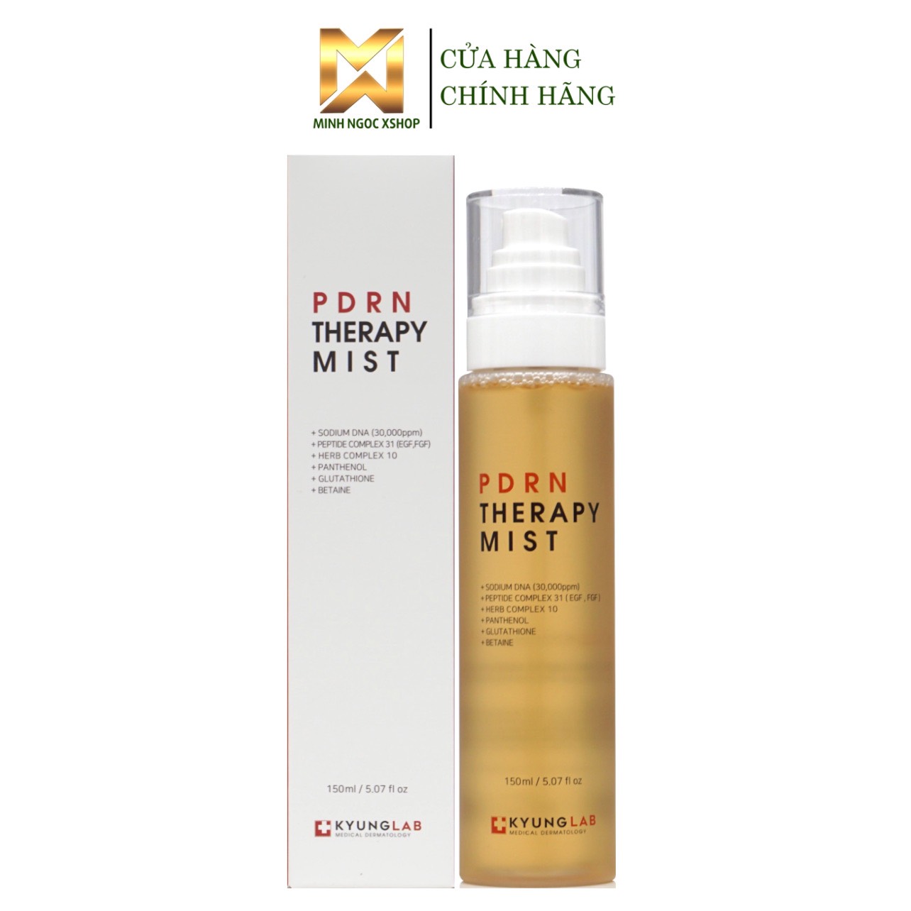 Xịt khoáng tế bào gốc KYUNGLAB PDRN THERAPY MIST 150ml chính hãng Hàn Quốc