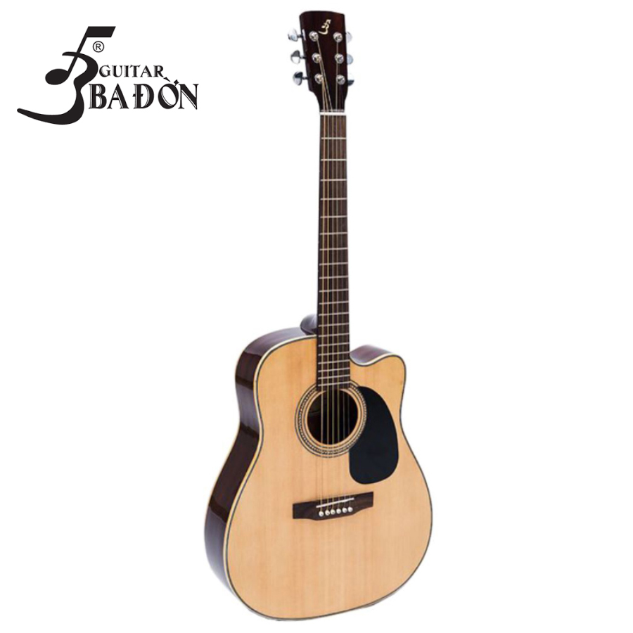 Đàn Guitar Acoustic J200 Chất Lượng Tốt- Tặng Kèm Bao Đàn, Capo, Pick, Ty Chỉnh Cần