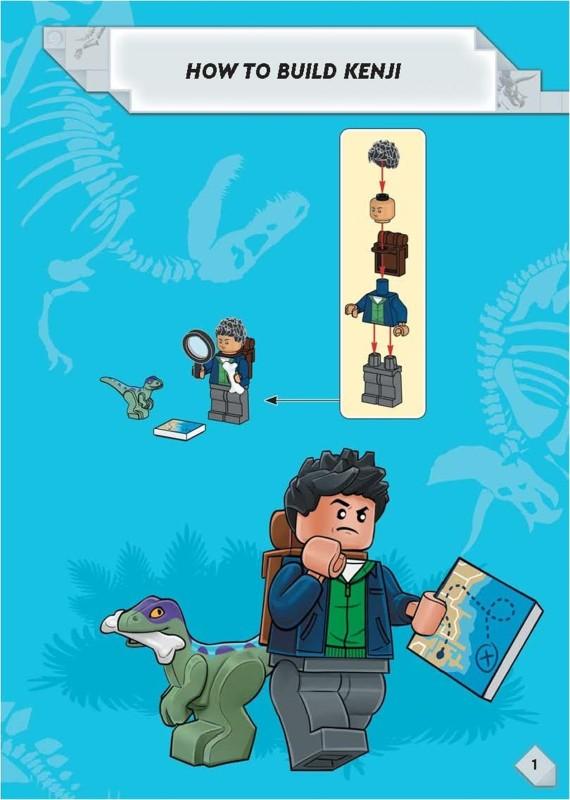 Sách Lego Jurassic World: Raptors On The Run Activity Book