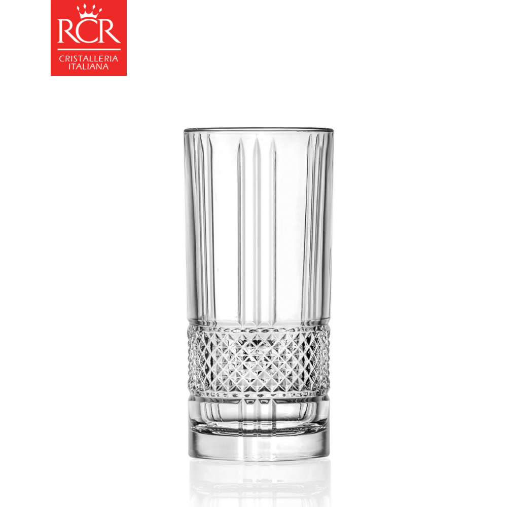 Ly Thuỷ Tinh Pha Lê Ý RCR - Brillante HB Tumbler 370ml