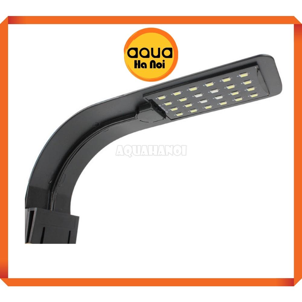 Đèn kẹp LED siêu mỏng X5 cho hồ cá cảnh thủy sinh kích thước 30-40cm - Màu đen/Màu trắng