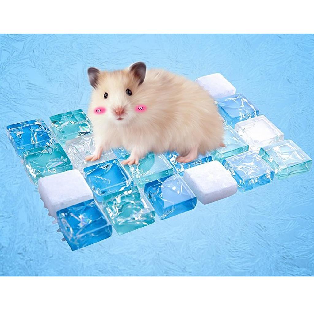 Guinea Pig Hamster Cooling Stone Mat Pad Summer Small Pet Cool Bed House