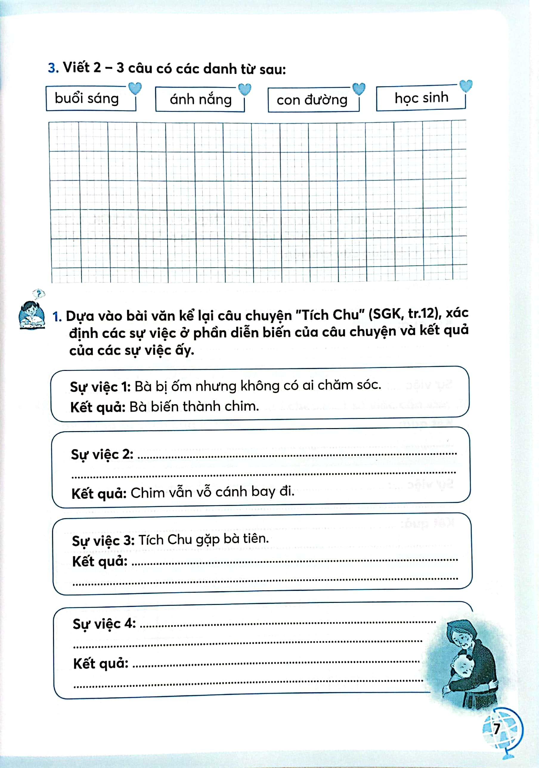 Vở Bài Tập Tiếng Việt 4 - Tập 1