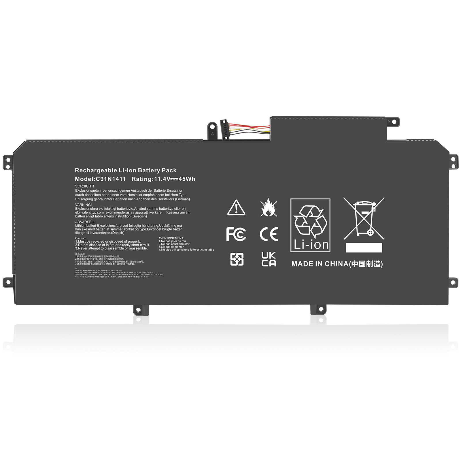 Pin dành cho ASUS Zenbook UX305 UX305F UX305C UX305CA UX305FA U305F U305L U305FA C31N1411