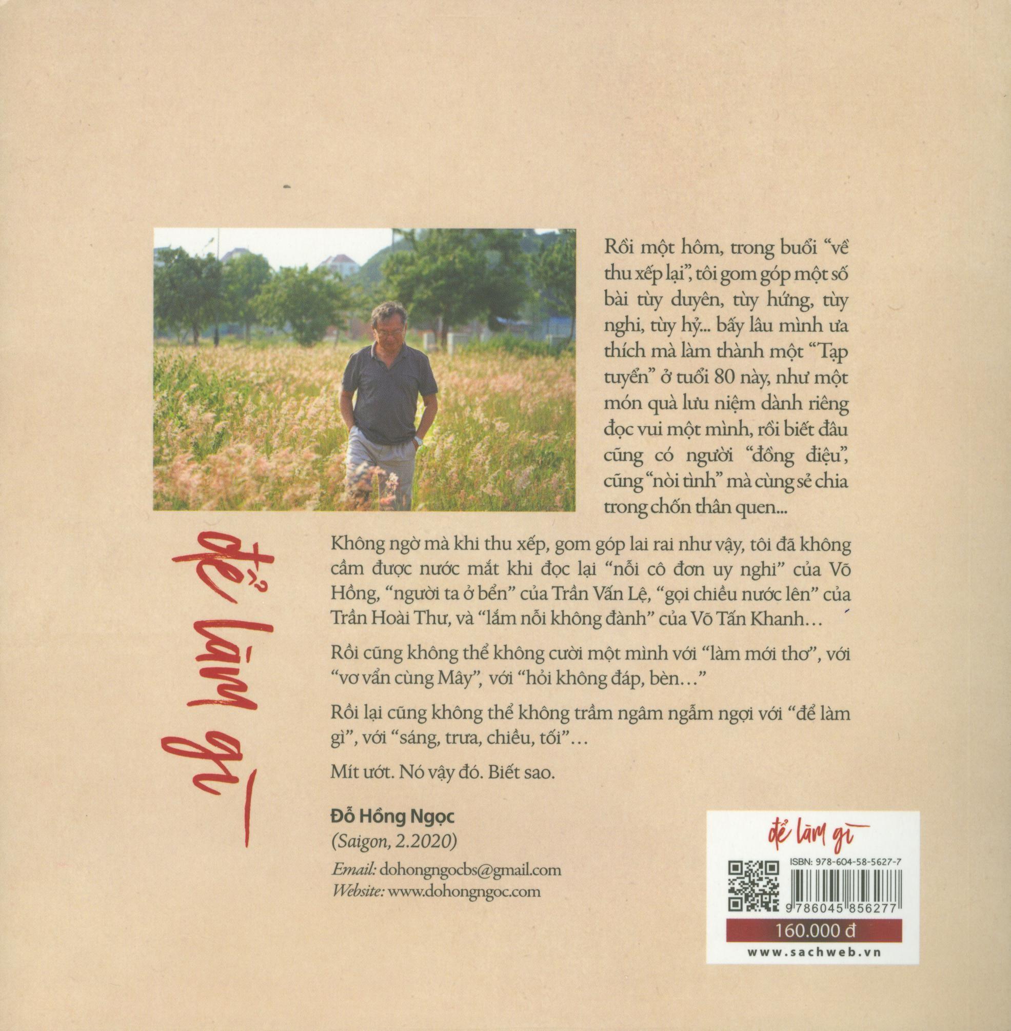 Sách Để Làm Gì - Tạp Bút