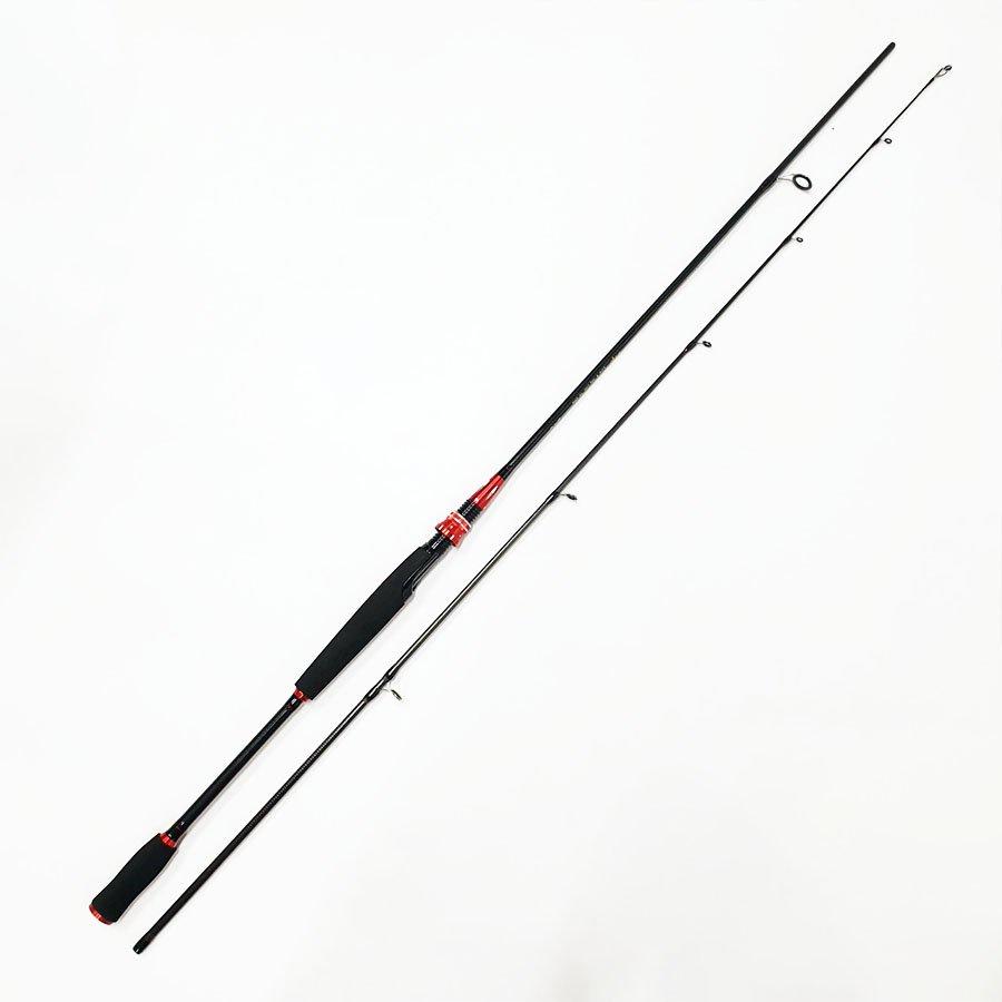 Bộ cần câu lure đứng carbon Crono Máy câu kim loại và tặng phụ kiện như hình BCM18- Đứng