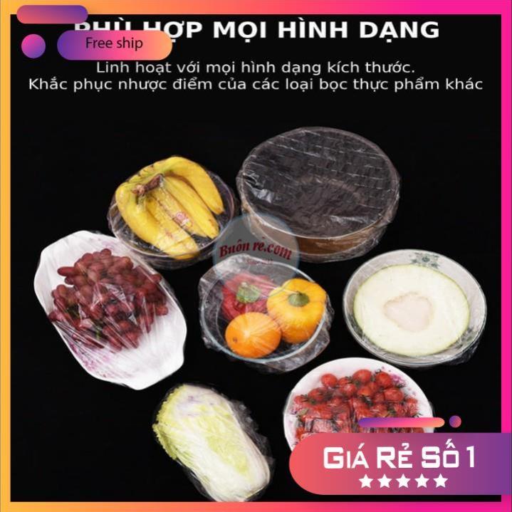 Túi 100 màng bọc thực phẩm nilong co giãn phiên bản mới