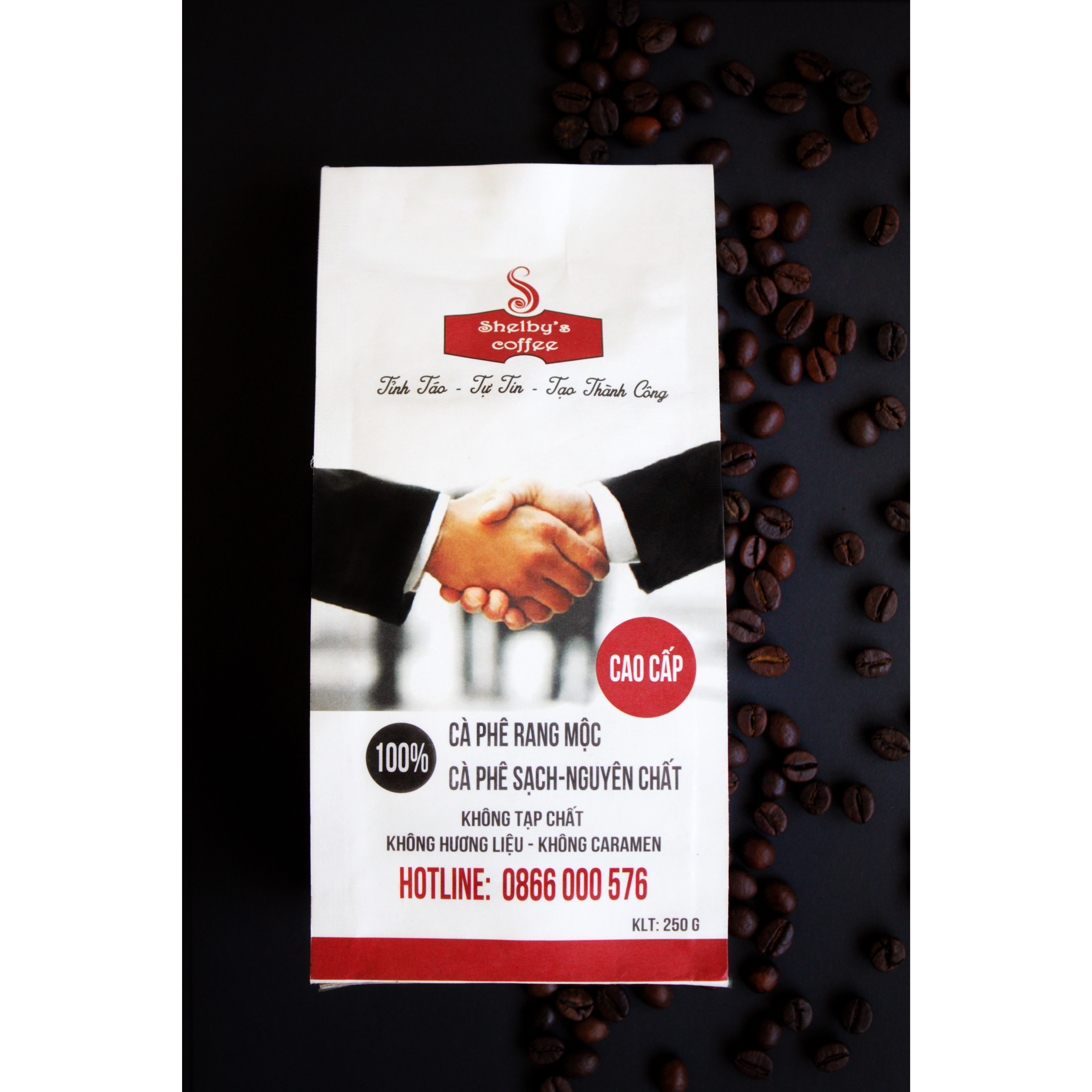 CÀ PHÊ CAO CẤP SHELBY DÀNH RIÊNG CHO DOANH NHÂN 250GR - COFFEE FOR BOSS