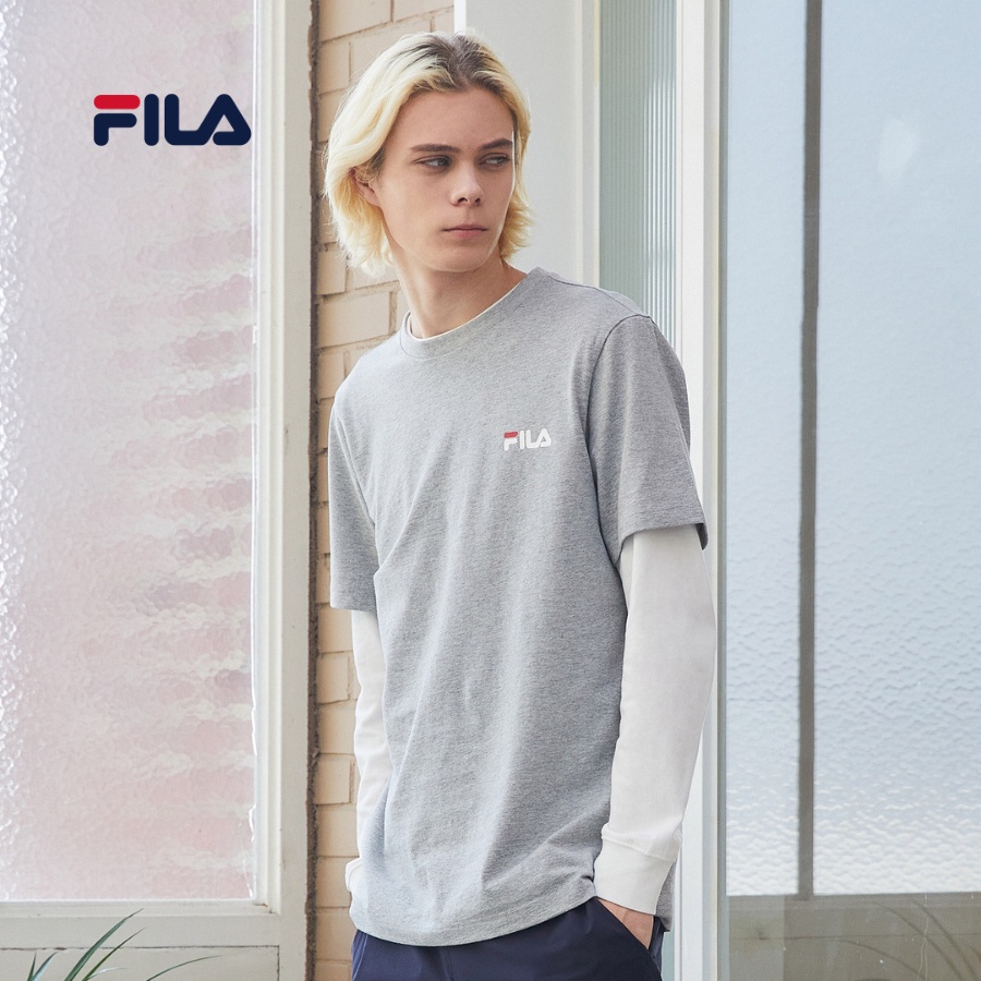 Áo thun thể thao unisex Fila F Box Logo Rs - FS2RSD2117X