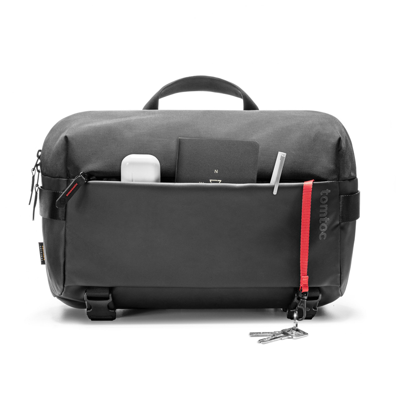 TÚI ĐEO VAI TOMTOC (USA) URBAN CODURA SLING BAG TRAVEL & WORK 13.3-14.2″ H02-C04D01 - Hàng Chính Hãng