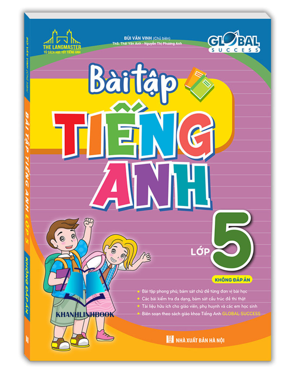 Sách - Global success - Bài tập tiếng anh lớp 5 (không đáp án)