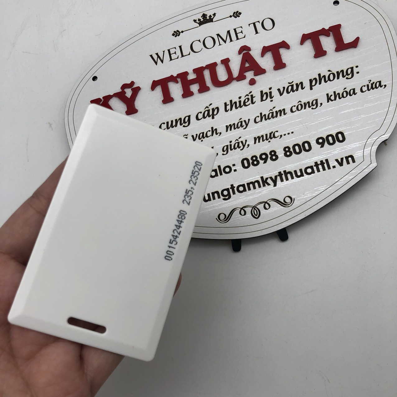 Bộ 10 thẻ chấm công tần số 125 KHZ - Loại dày 1.8mm