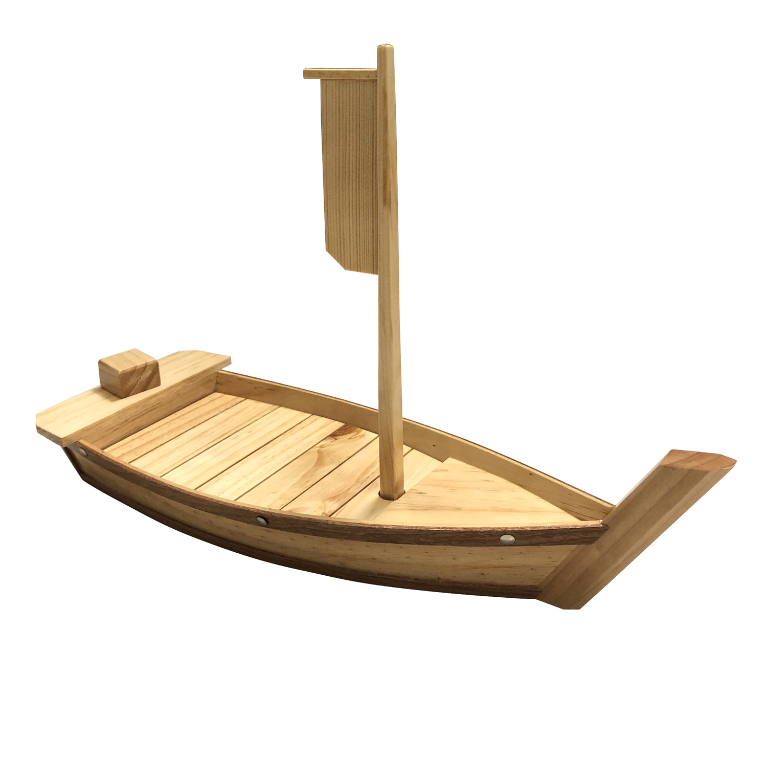 [Dài 55cm - Hàng chuẩn Nhật] Khay gỗ đựng sushi sashimi - khay thuyền gỗ sushi thuyền để setup lẩu - Gỗ thông