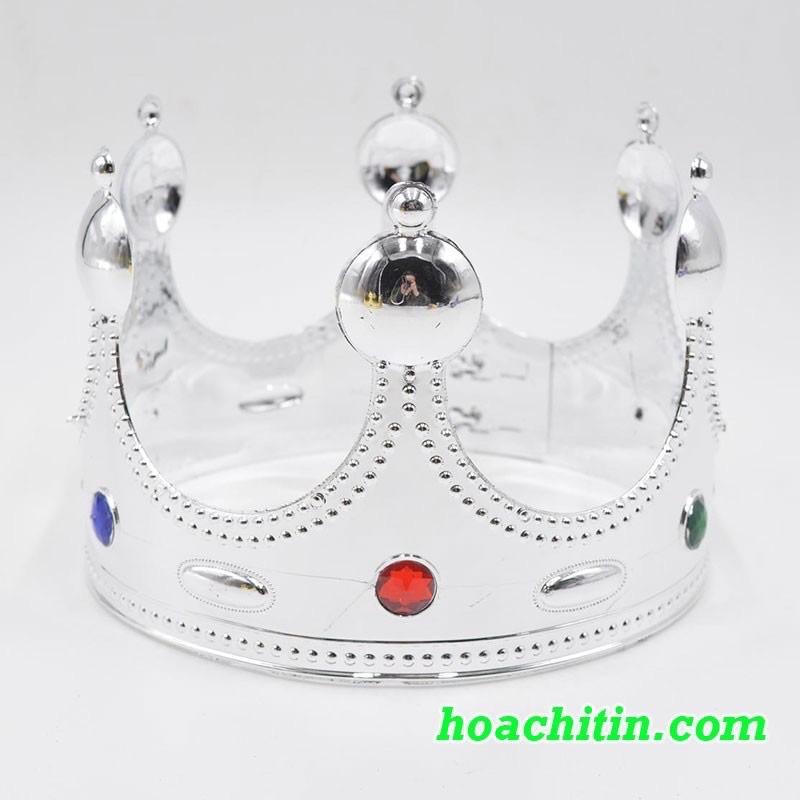 Vương Miện Nhà Vua King Crown 2 Vàng Hoặc Bạc Cực Sang Chảnh