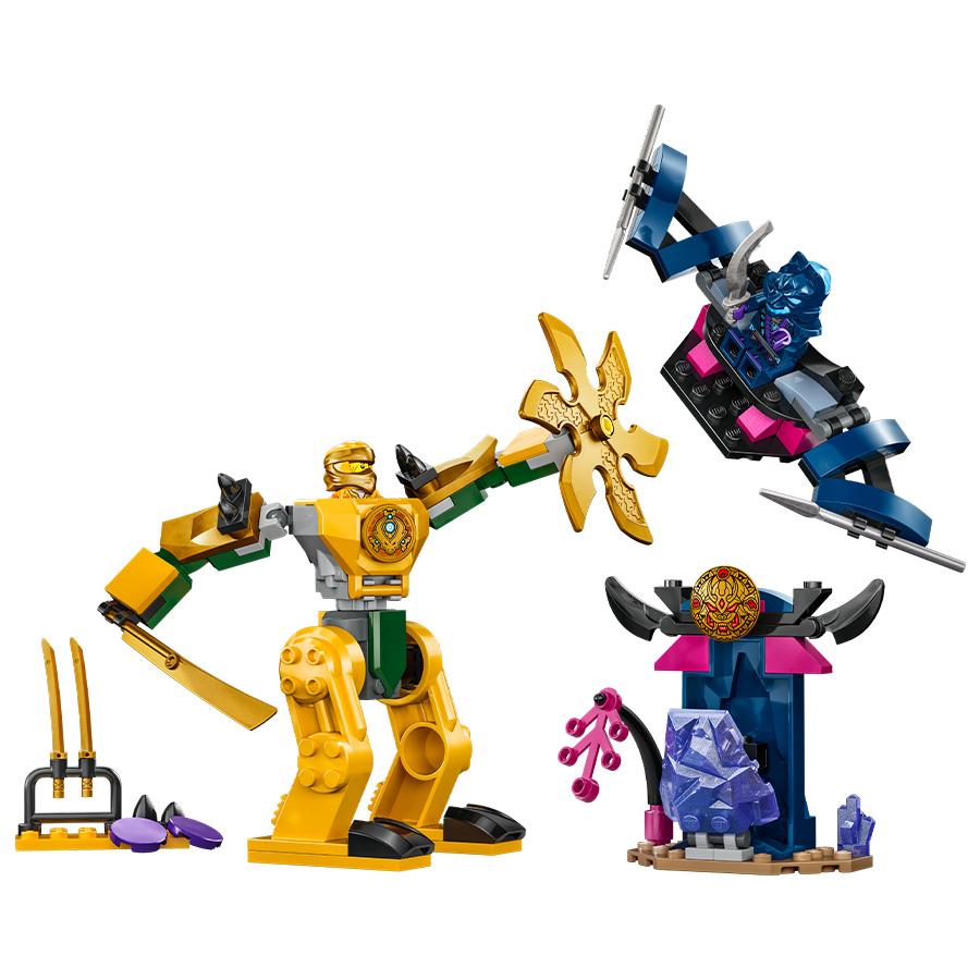 Đồ Chơi Lắp Ráp Chiến Giáp Của Arin LEGO NINJAGO 71804 (104 chi tiết)