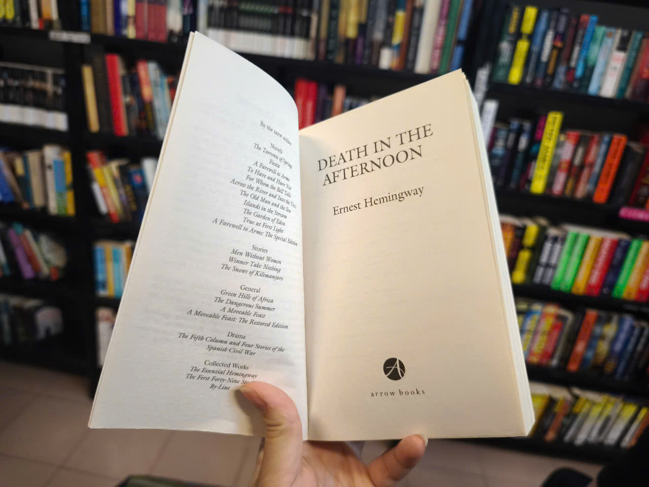 Sách - Sách - Death in the Afternoon by Ernest Hemingway - Văn Học Kinh Điển Tiếng Anh/ English Classics Novel