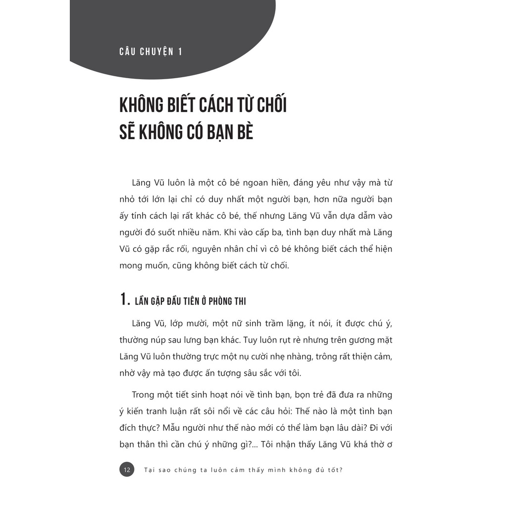Tại Sao Chúng Ta Luôn Cảm Thấy Mình Không Đủ Tốt?