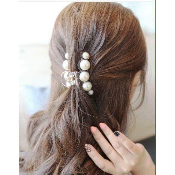 Kẹp Tóc Đính Đá Ngọc Sang Trọng -K1